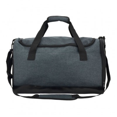 Duffle bag with shoe compartment