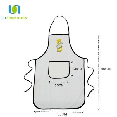 Cheap custom promotional kitchen apron