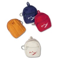 promotional cotton coin bag with key ring